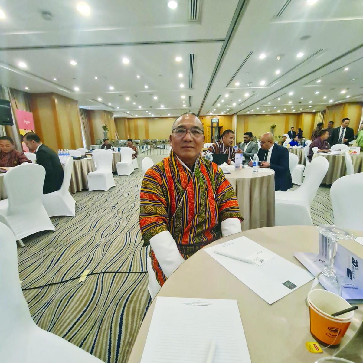 المدير التنفيذي للخطوط الملكية البوتانية تاندي وانغتشوك