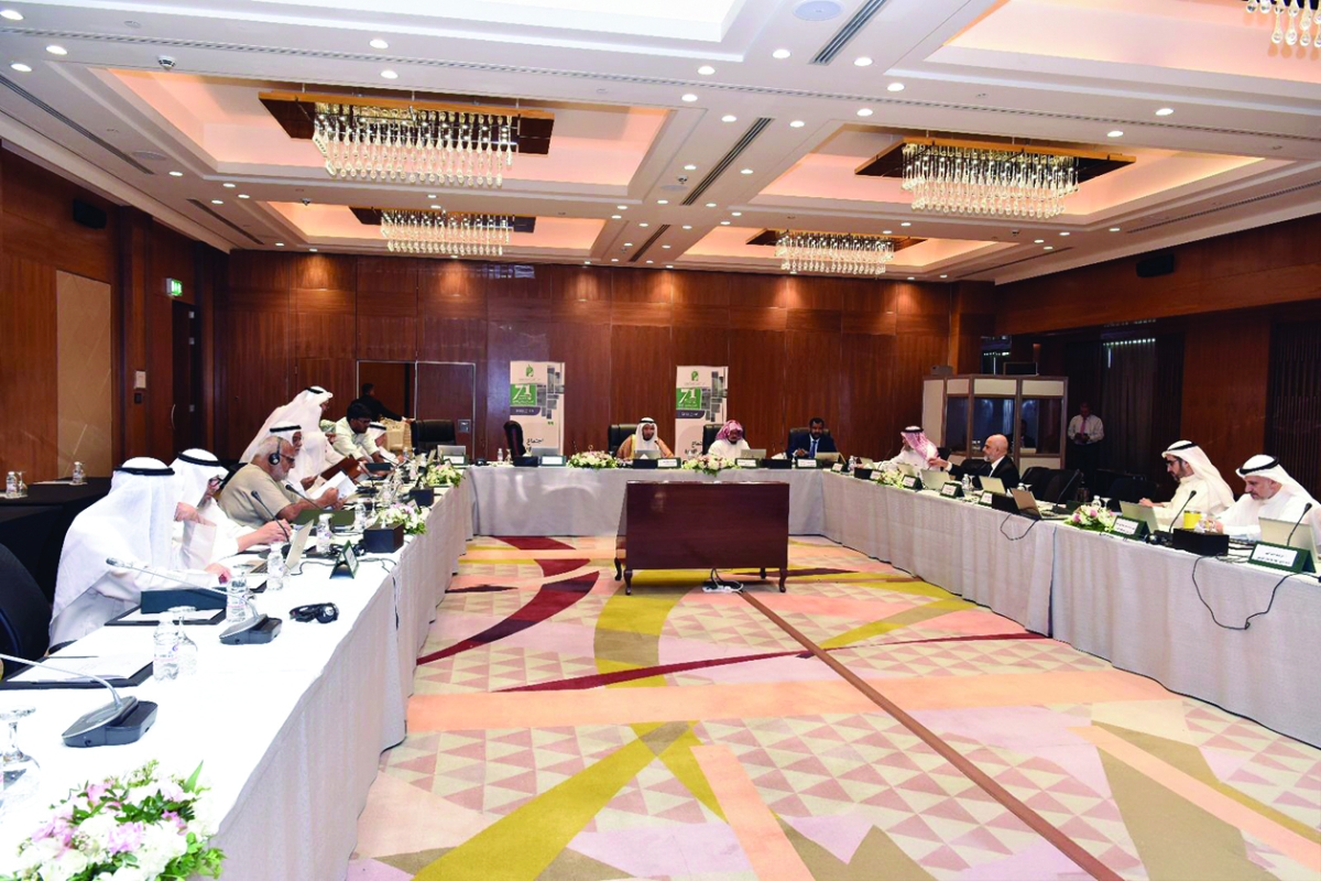 جانب من الاجتماع الـ 71 لمجلس إدارة الهيئة 