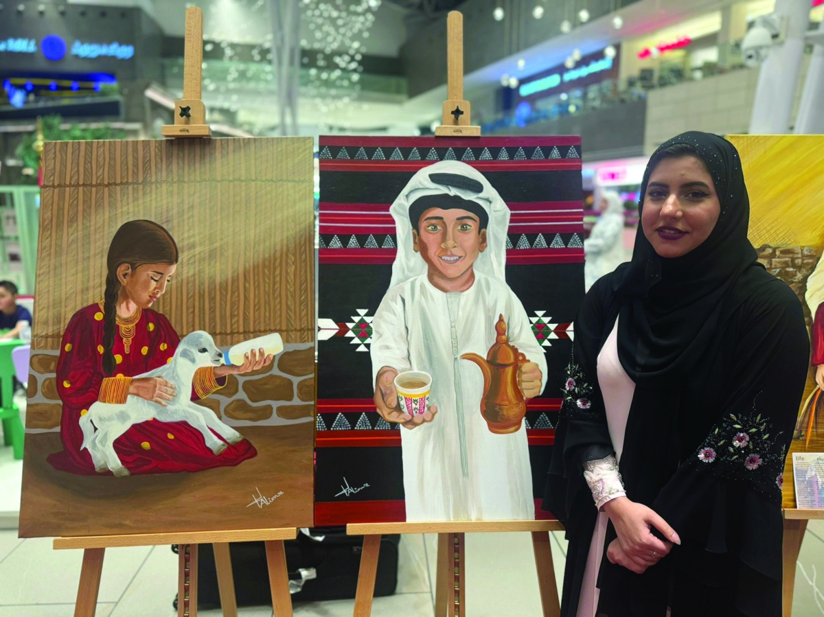 


حليمة النقبي... وتجسيد للتراث الإماراتي القديم 