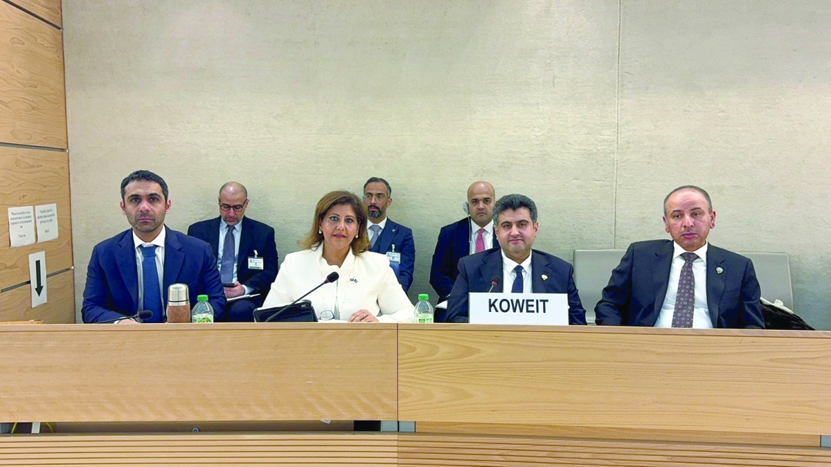 السميط توسط أعضاء الوفد الكويتي أمام مجلس حقوق الإنساني الأممي