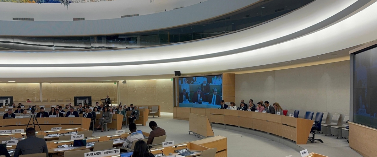 من جلسة مجلس حقوق الإنسان الأممي مع الوفد الكويتي