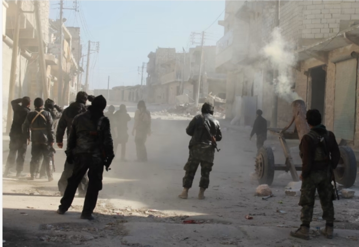 صورة أرشيفية لمسلحين متشددين في سوريا