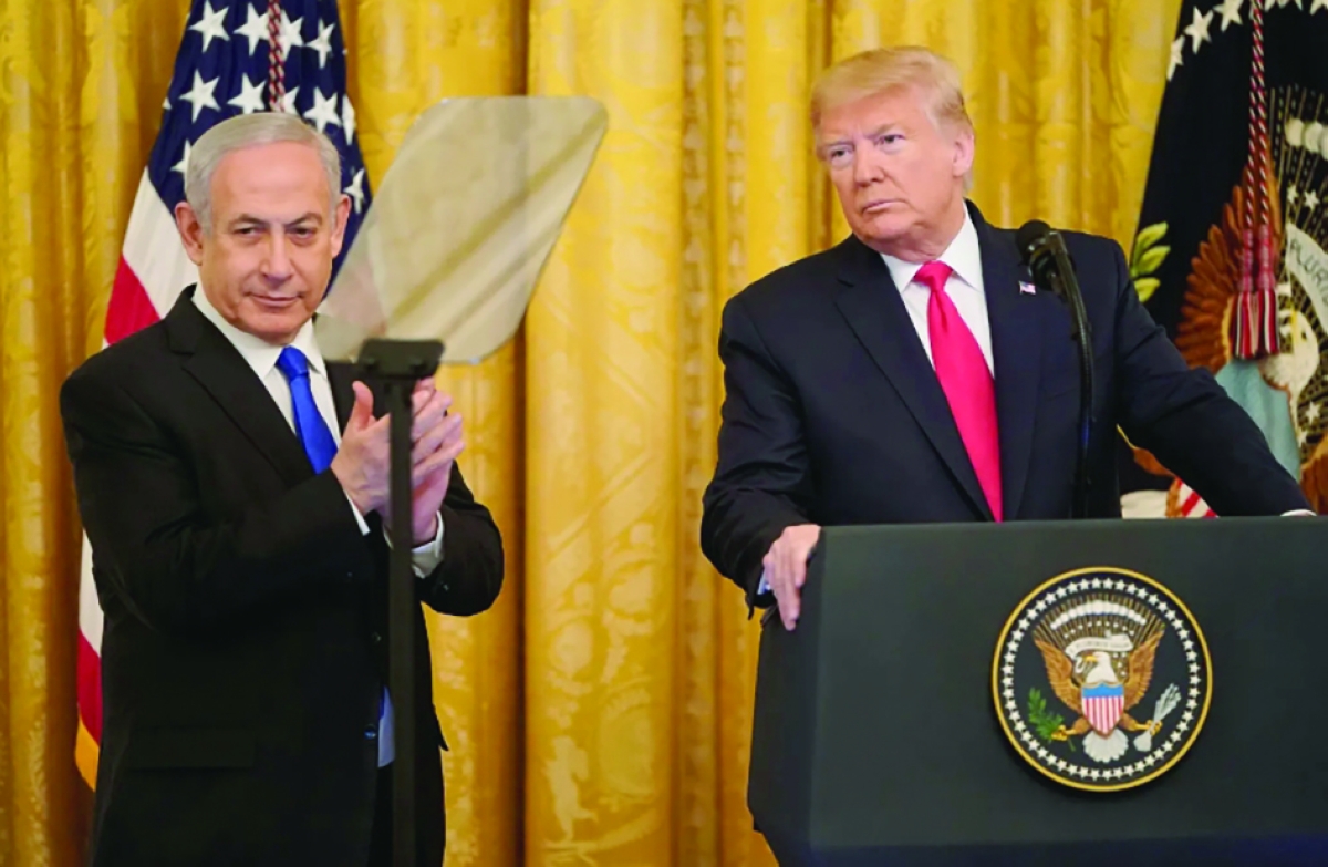 ترامب ونتنياهو في البيت الأبيض (أرشيفية)