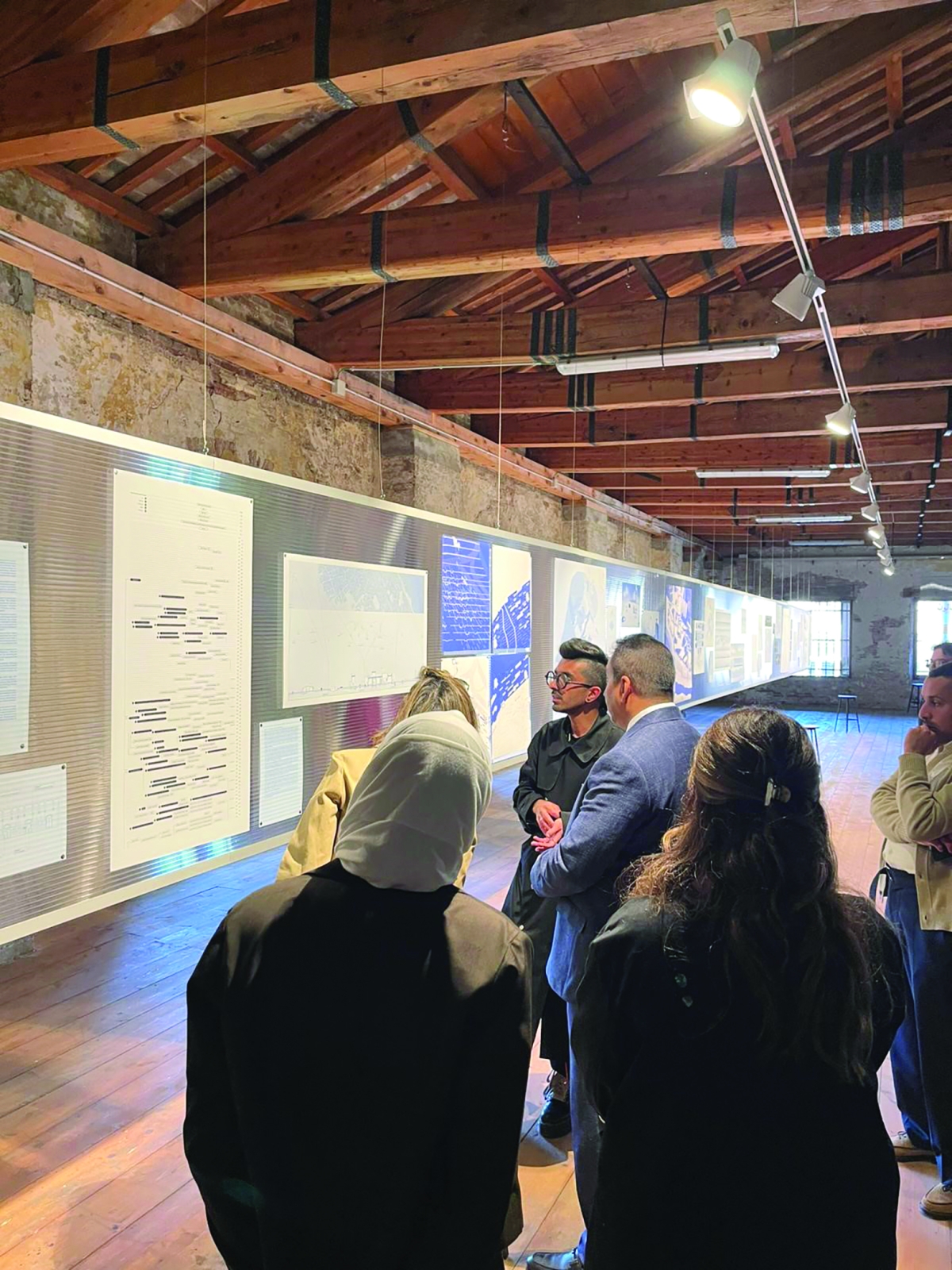 من جناح دولة الكويت في «بينالي البندقية»