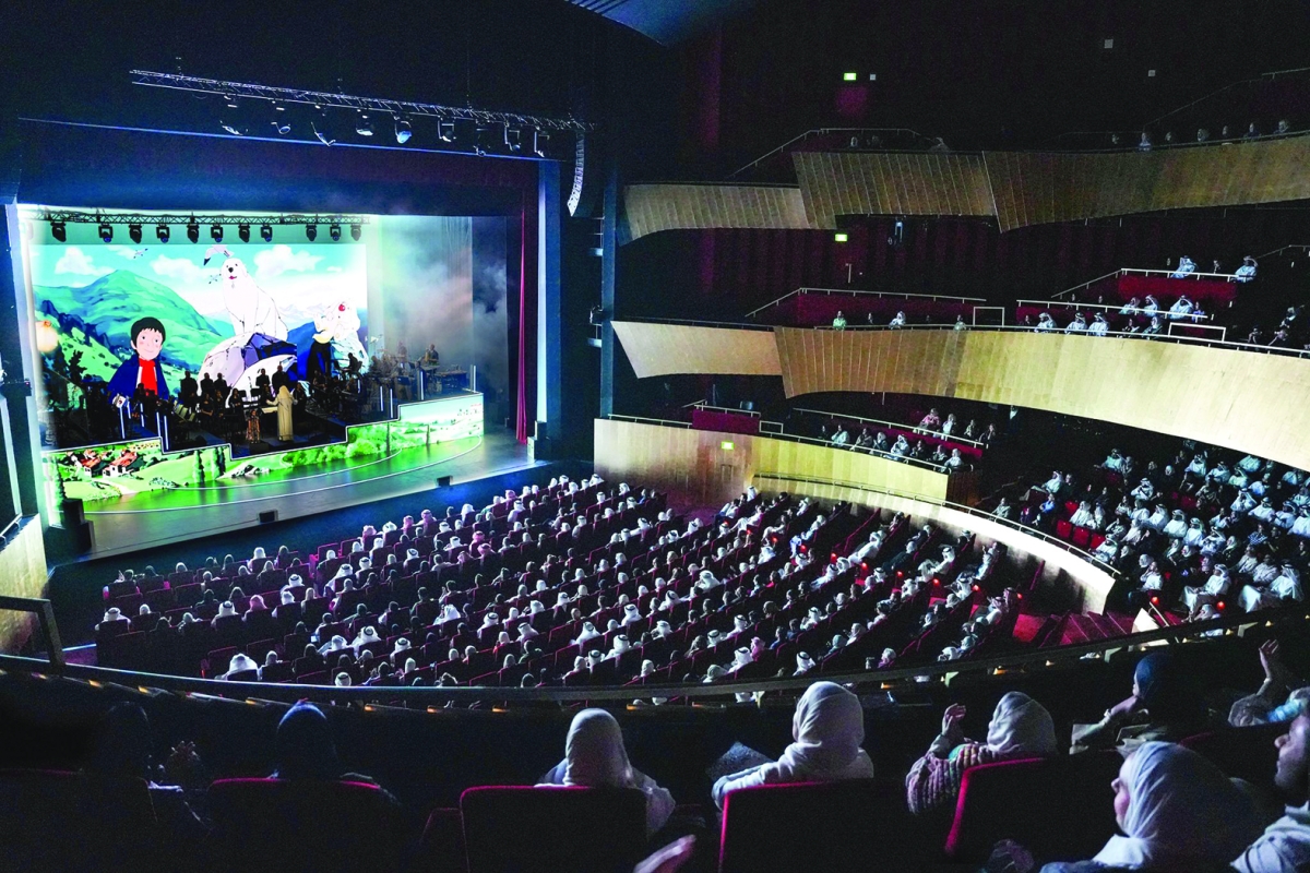 


جمهور غفير في «أوركسترا الكرتون» 