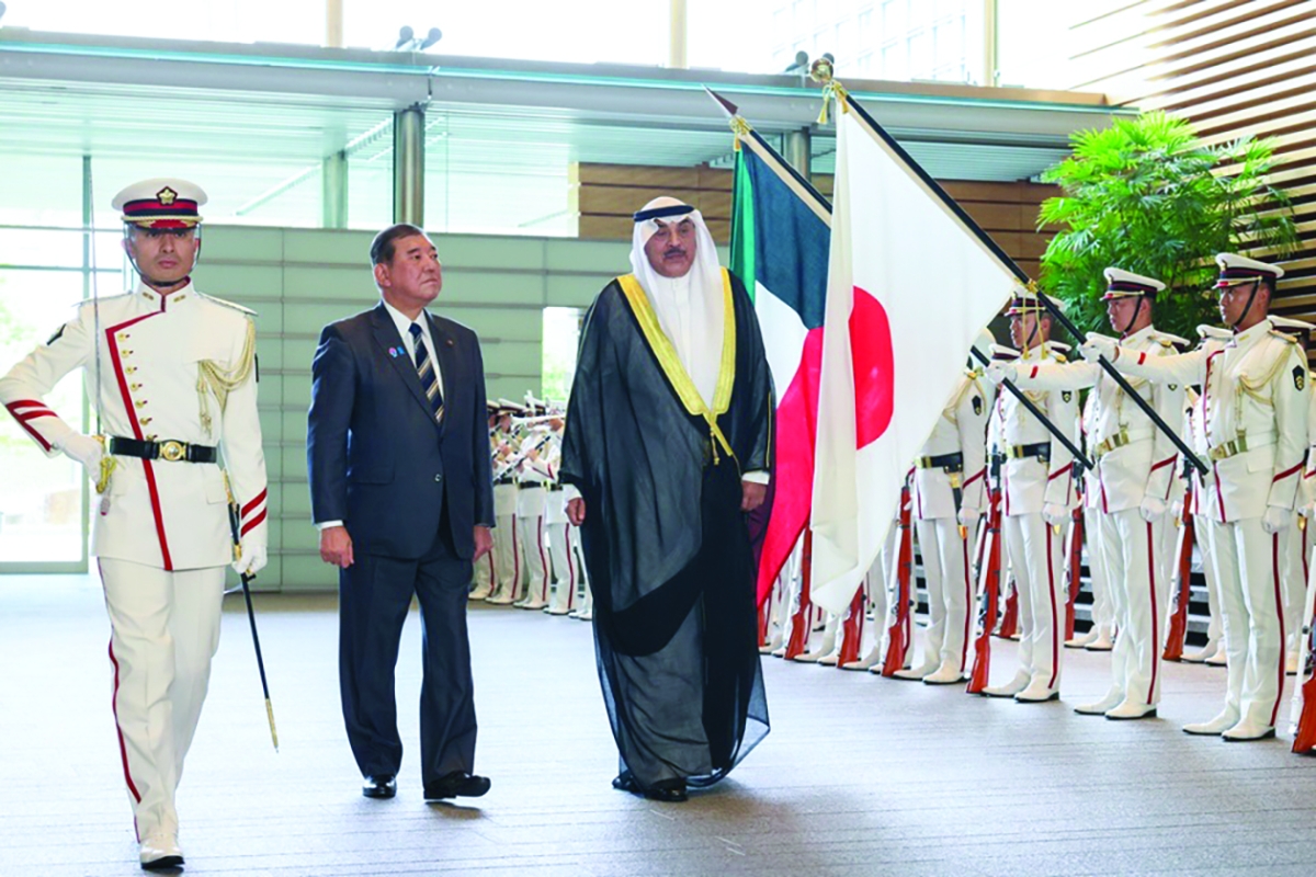 


ولي العهد لدى استقباله في اليابان 30 مايو 2025 