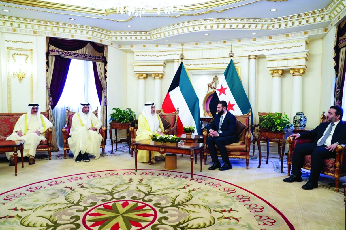 الشرع مستقبلاً اليوسف بحضور اليحيا