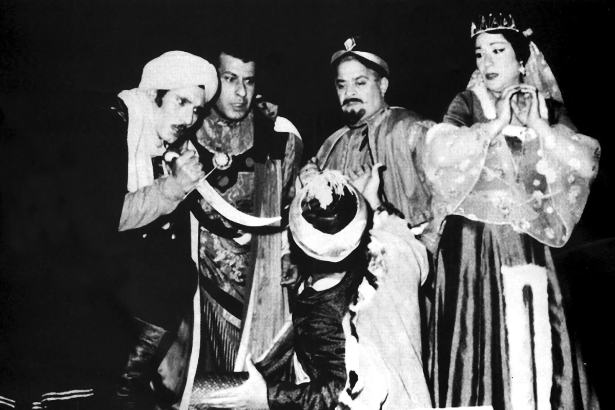 


في مسرحية «الزير سالم» 