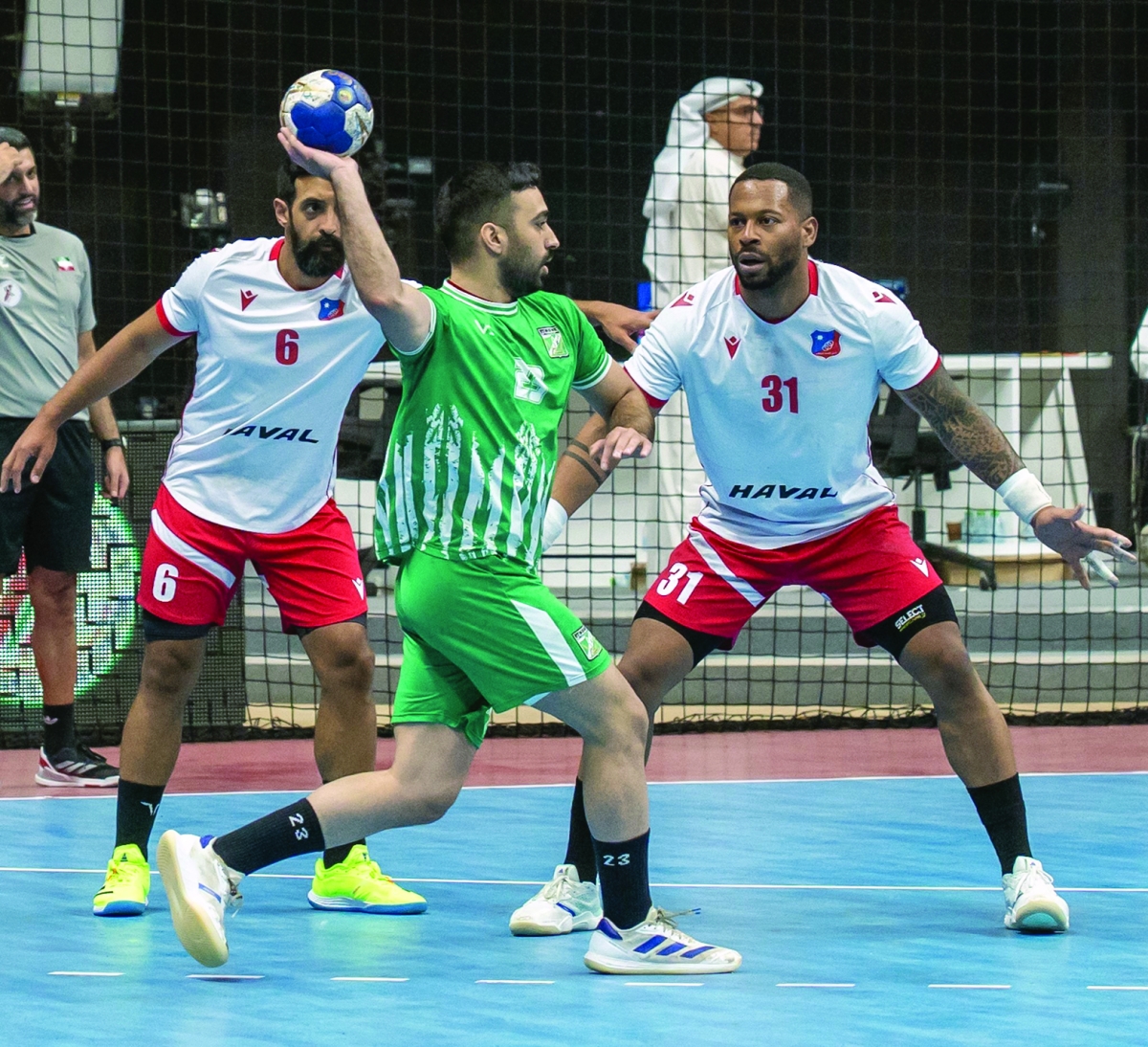 من مباراة العربي و"الكويت"