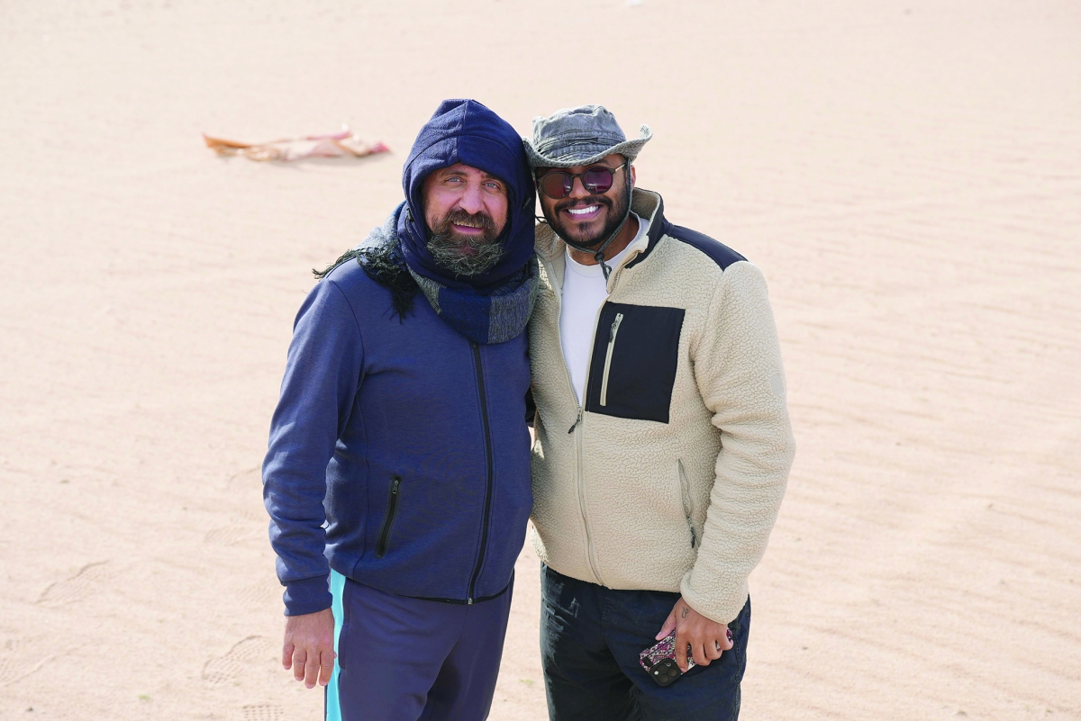 


علي الدوحان مع منير الزعبي 