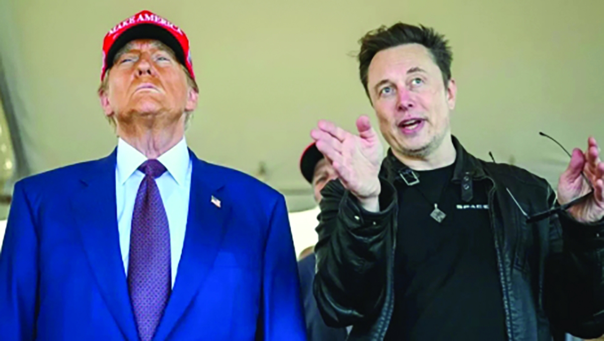 ماسك وترامب