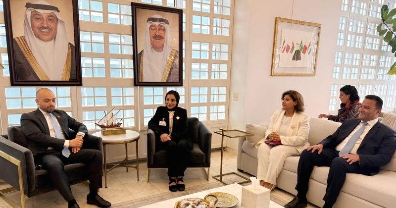 وزيرة الشؤون: الكويت حريصة على تعزيز التعاون الاجتماعي والإنساني مع البحرين
