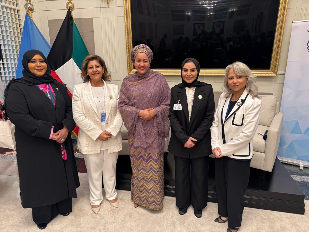 وزيرة الشؤون خلال مشاركتها في الفعالية 