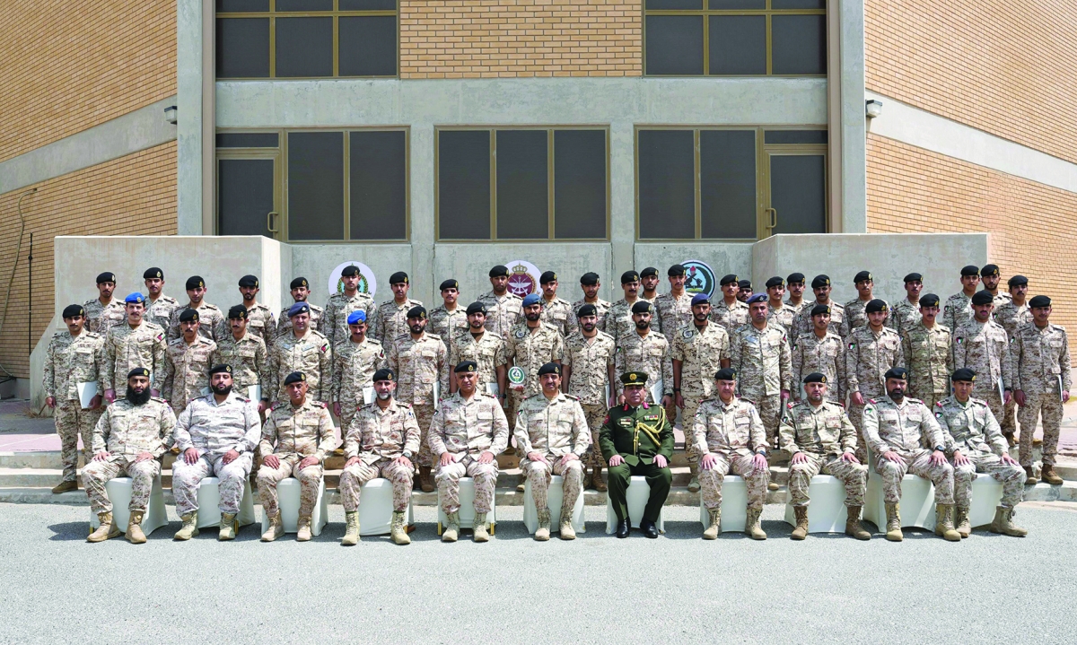 


اللواء الشريعان وقادة الدفاع الجوي في لقطة جماعية مع الخريجين 