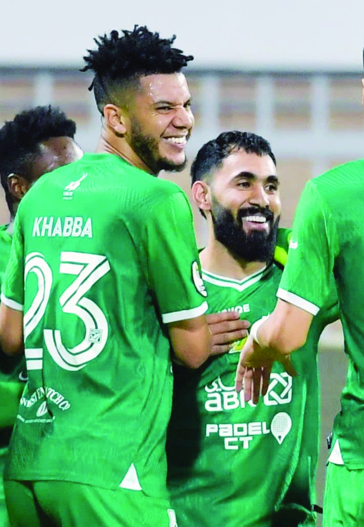 


كُميل وخابا ودّعا النادي العربي 