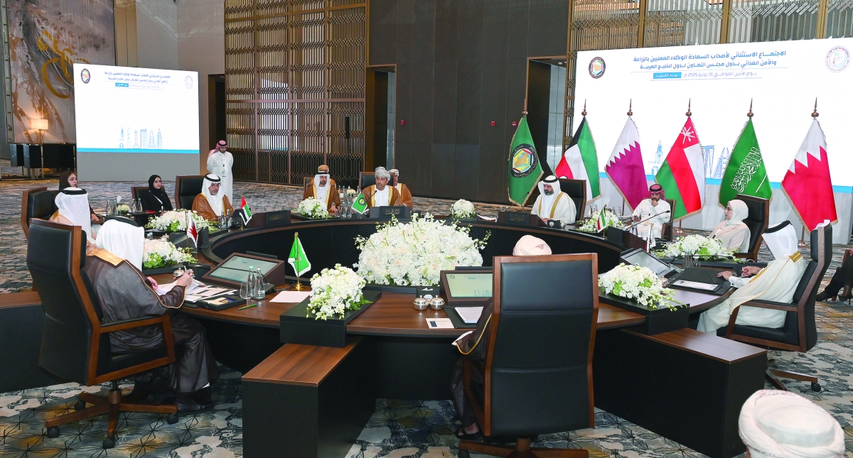 جانب من اجتماع وكلاء الزراعة والأمن الغذائي الخليجيين  (تصوير سعود سالم)