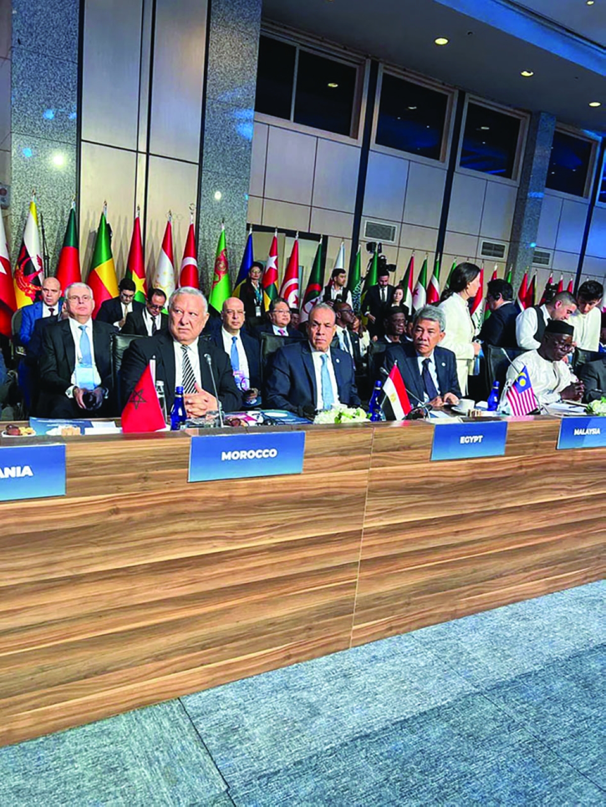 من الاجتماع الوزاري في إسطنبول