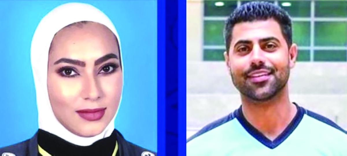 نادية الحساوي ومحمود العماني