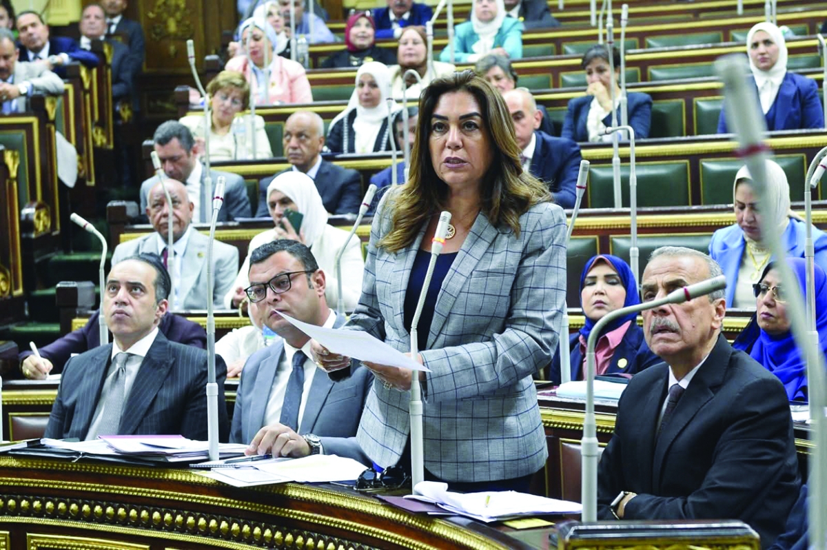 جانب من جلسة مجلس النواب