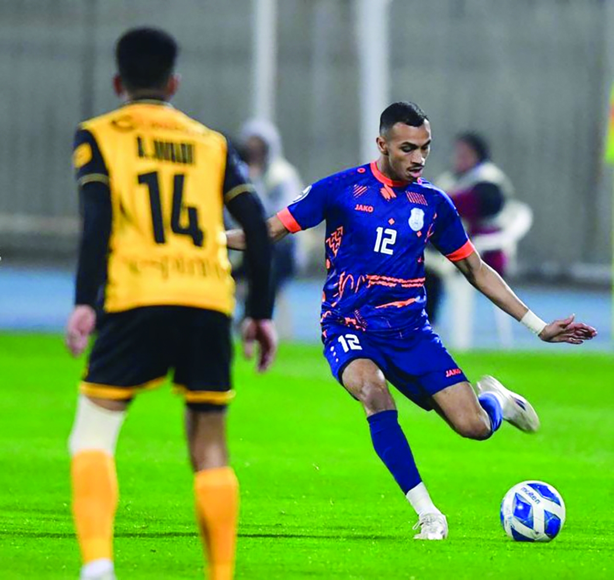 


محسن فلاح في مباراة اليرموك والقادسية 