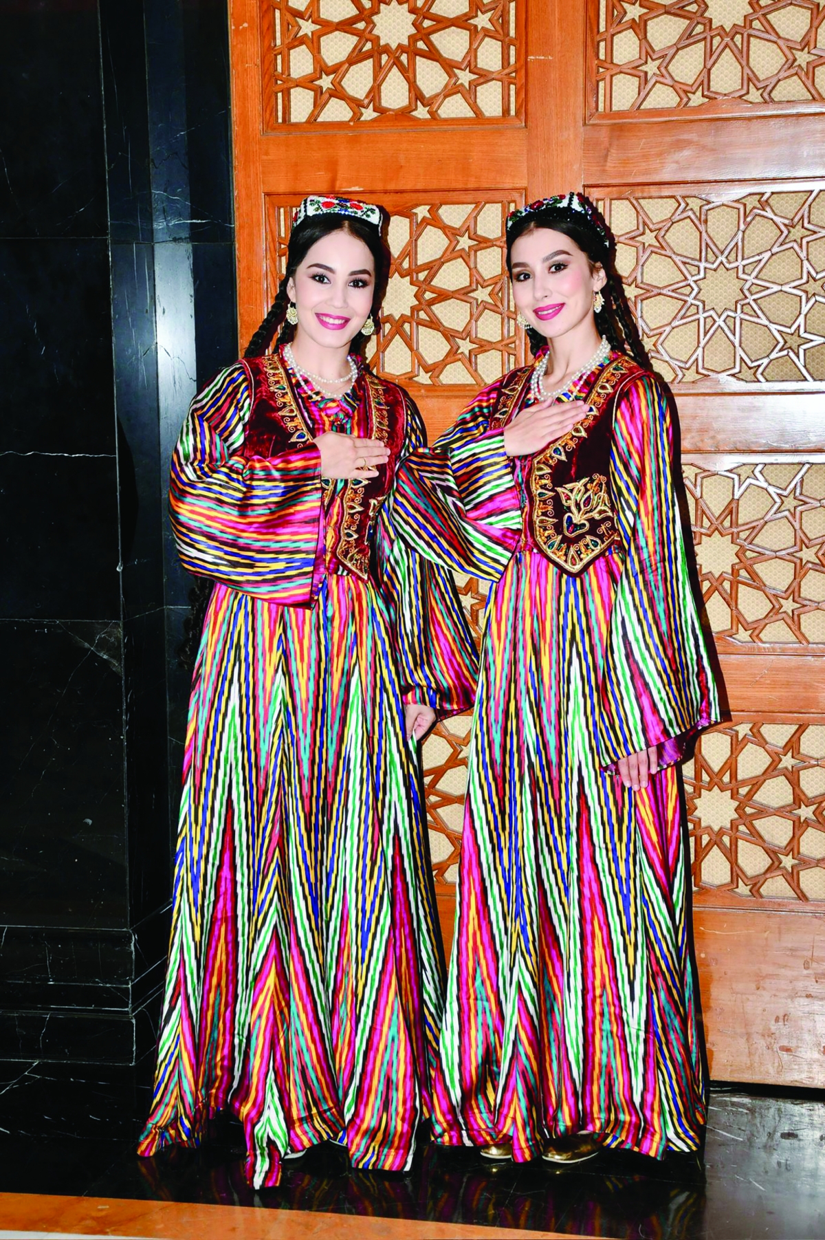 في استقبال الضيوف