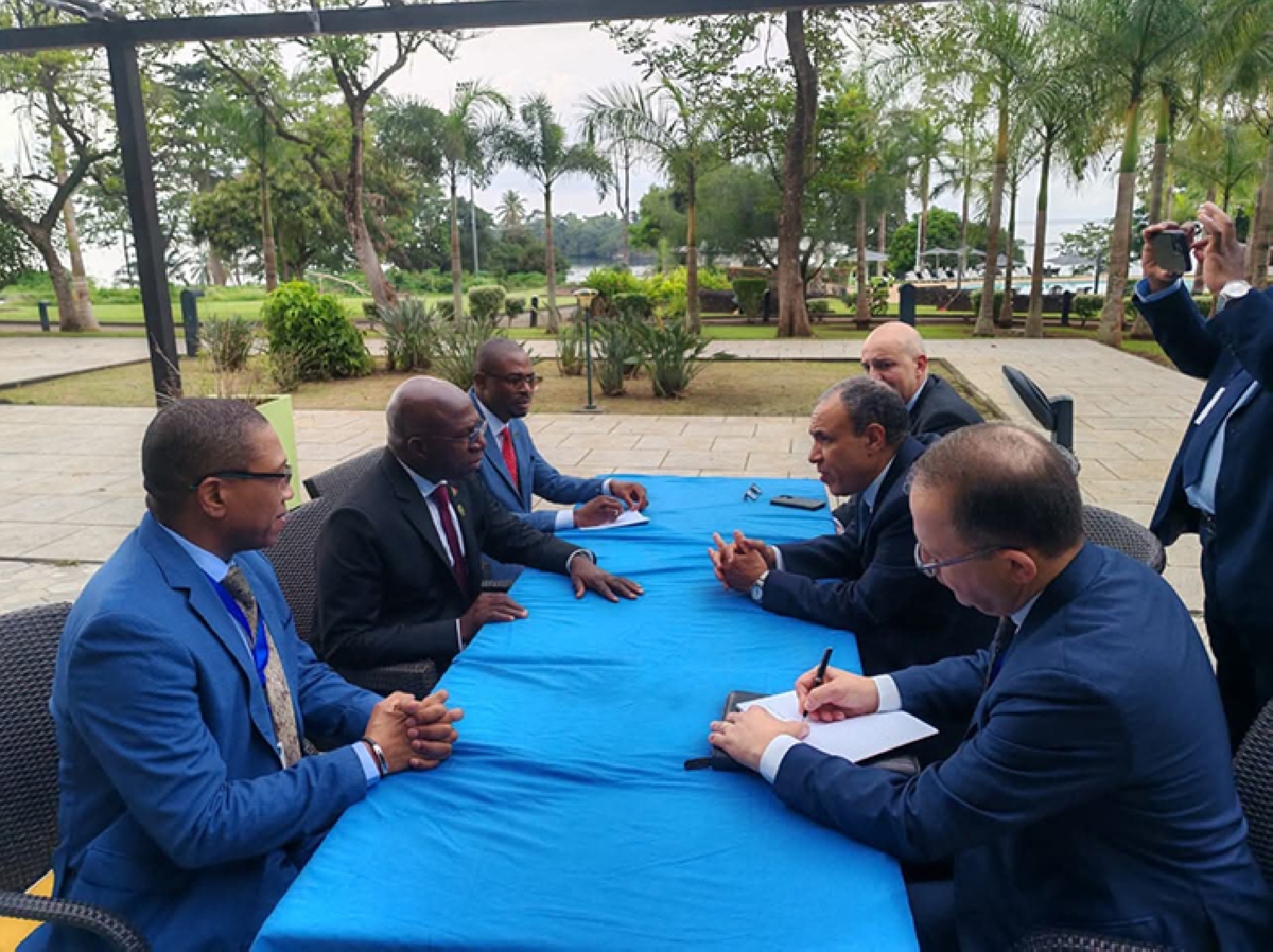 من ‬لقاءات‭ ‬عبدالعاطي ‬في‭ ‬مالابو‭ ‬
