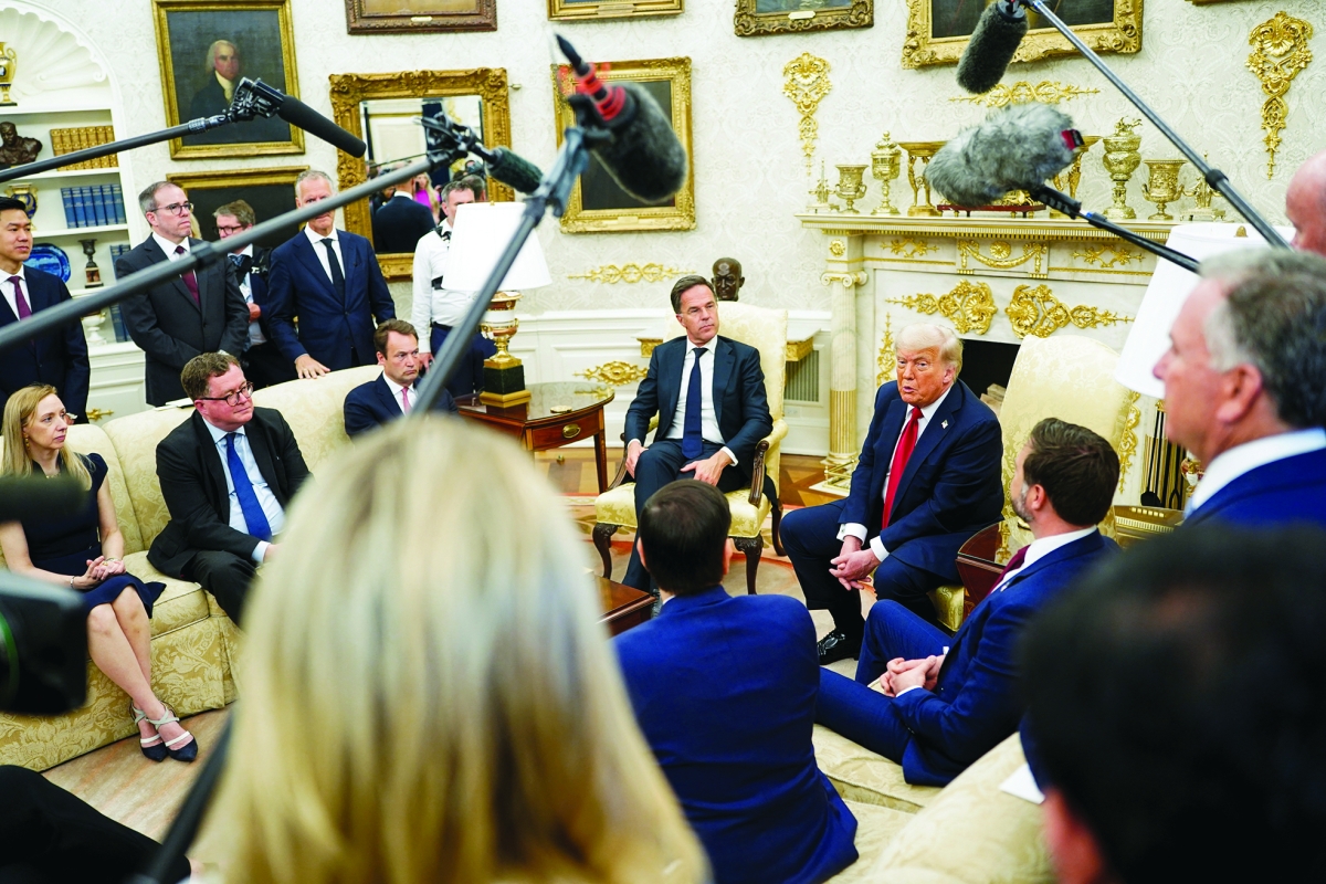 ترامب يتحدّث في البيت الأبيض (رويترز)