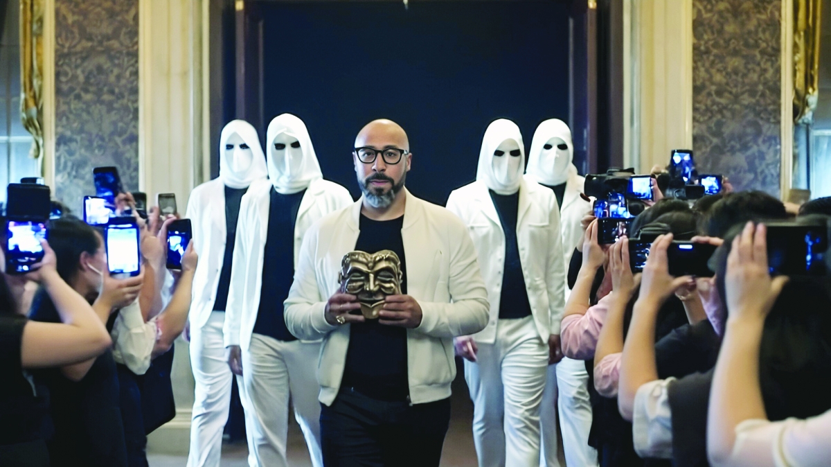 


مشهد من الفيديو كليب بالذكاء الاصطناعي 