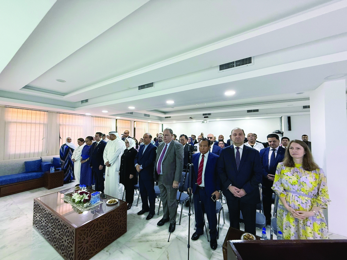 حضور دبلوماسي في الفعالية 