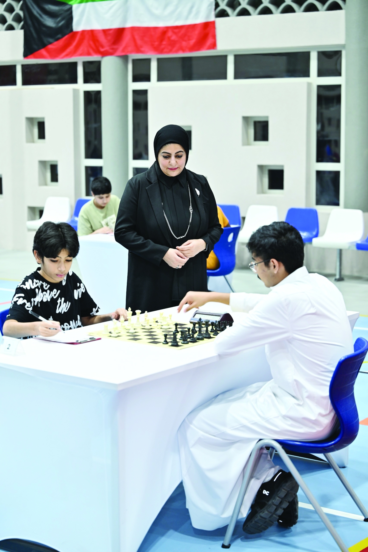 


هند القطان... تتابع سير اللعبة 