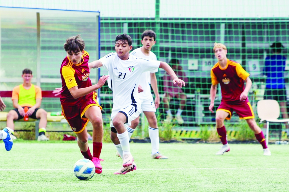 لقطة من المباراة