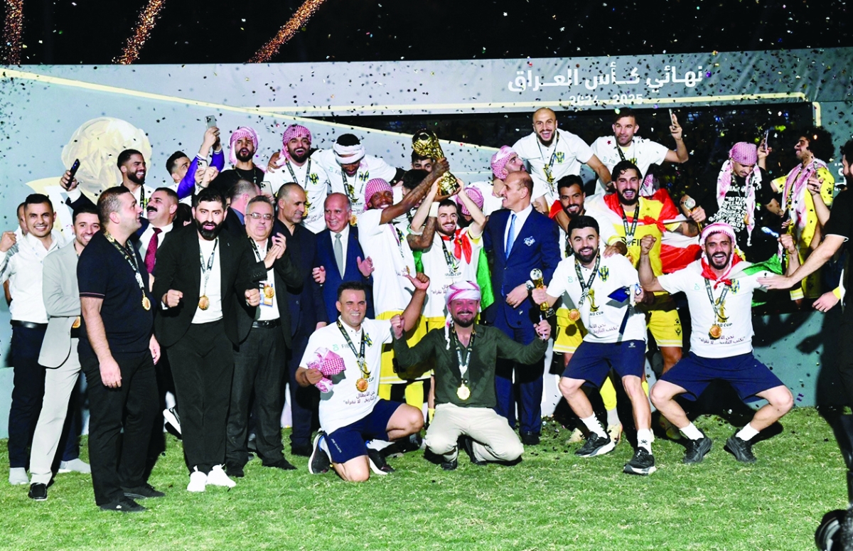 من تتويج دهوك