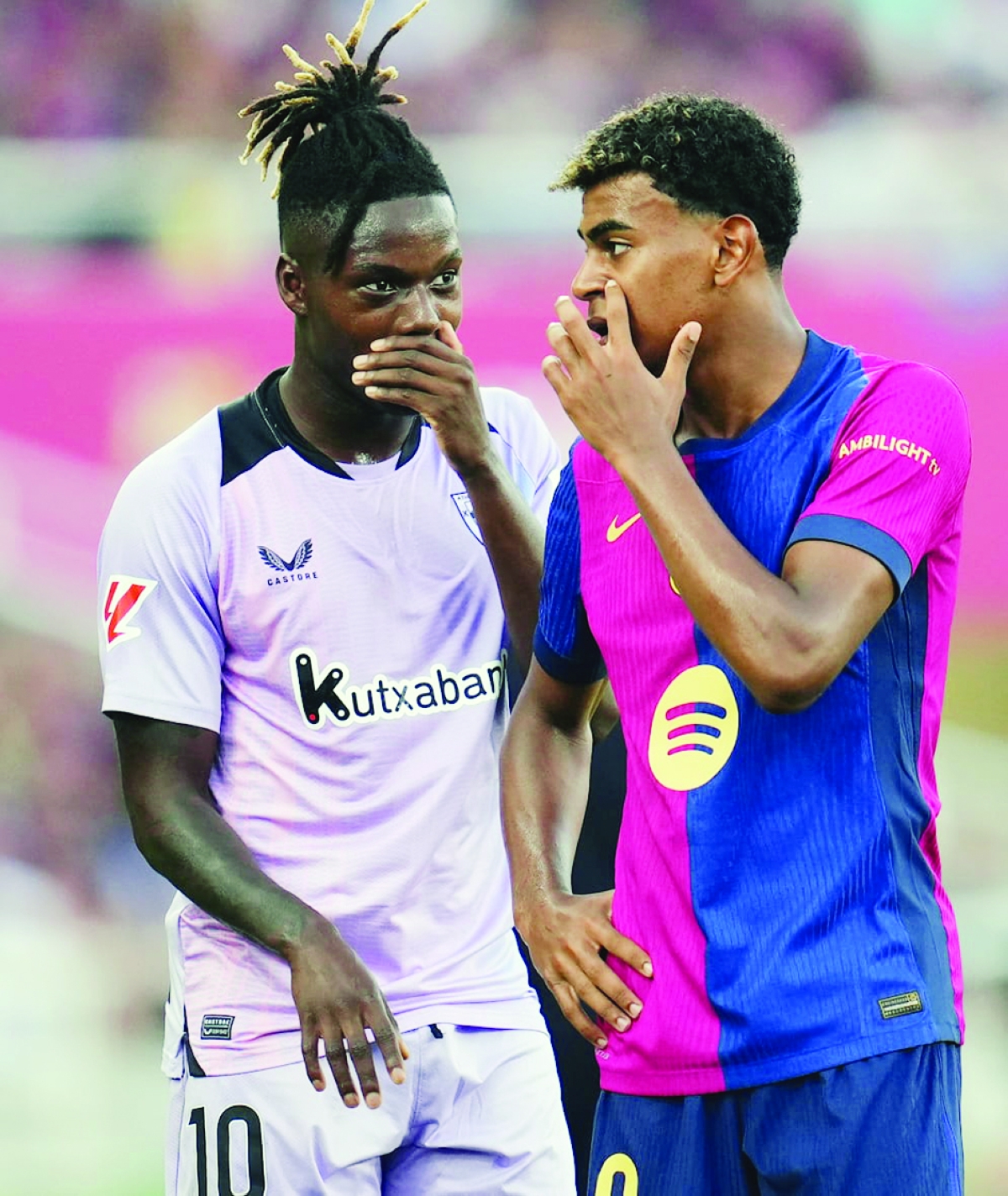 وليامز لن يلعب إلى جانب لامين يامال في برشلونة