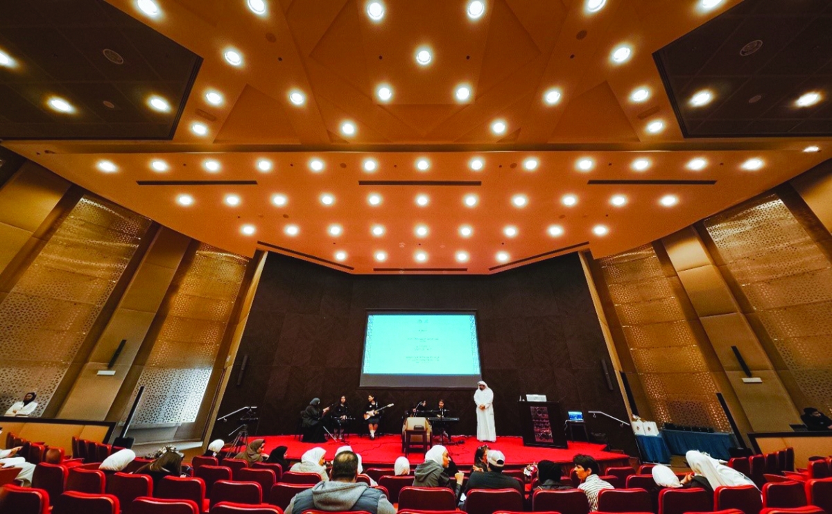 


إحدى الفعاليات التي استضافتها المكتبة 