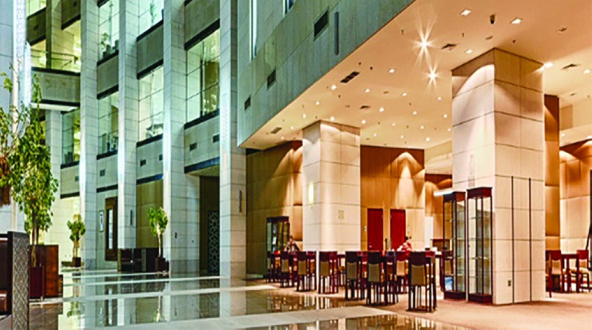 


المدخل الرئيسي للمكتبة 