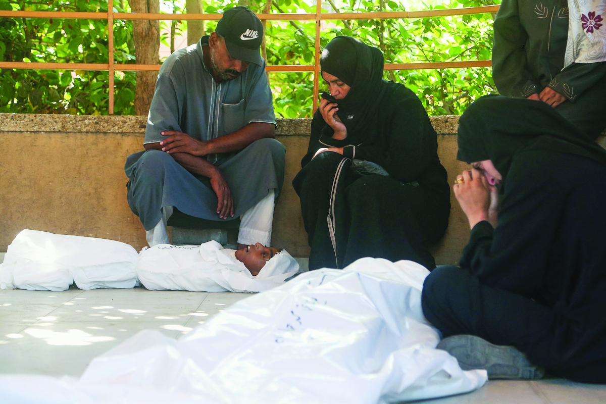 من ضحايا «حرب الإبادة» الإسرائيلية في قطاع غزة (أ ف ب)