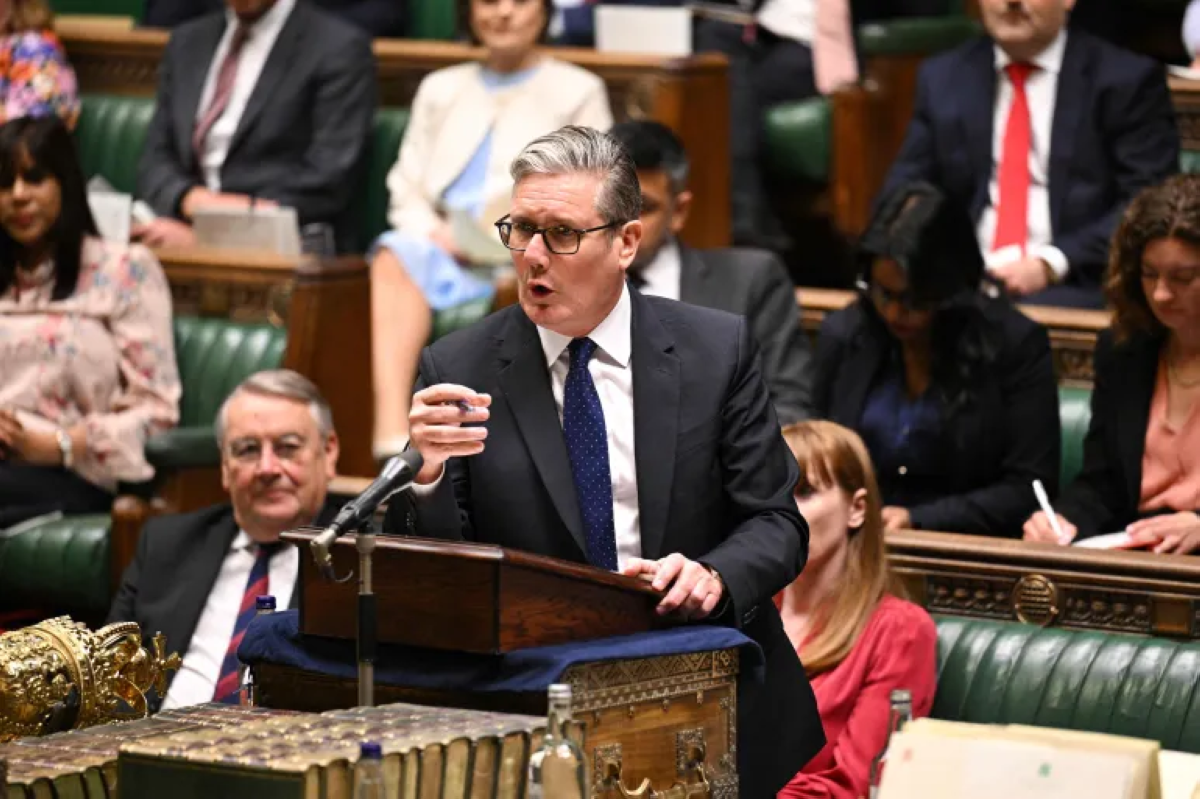 رئيس الوزراء البريطاني كير ستارمر
