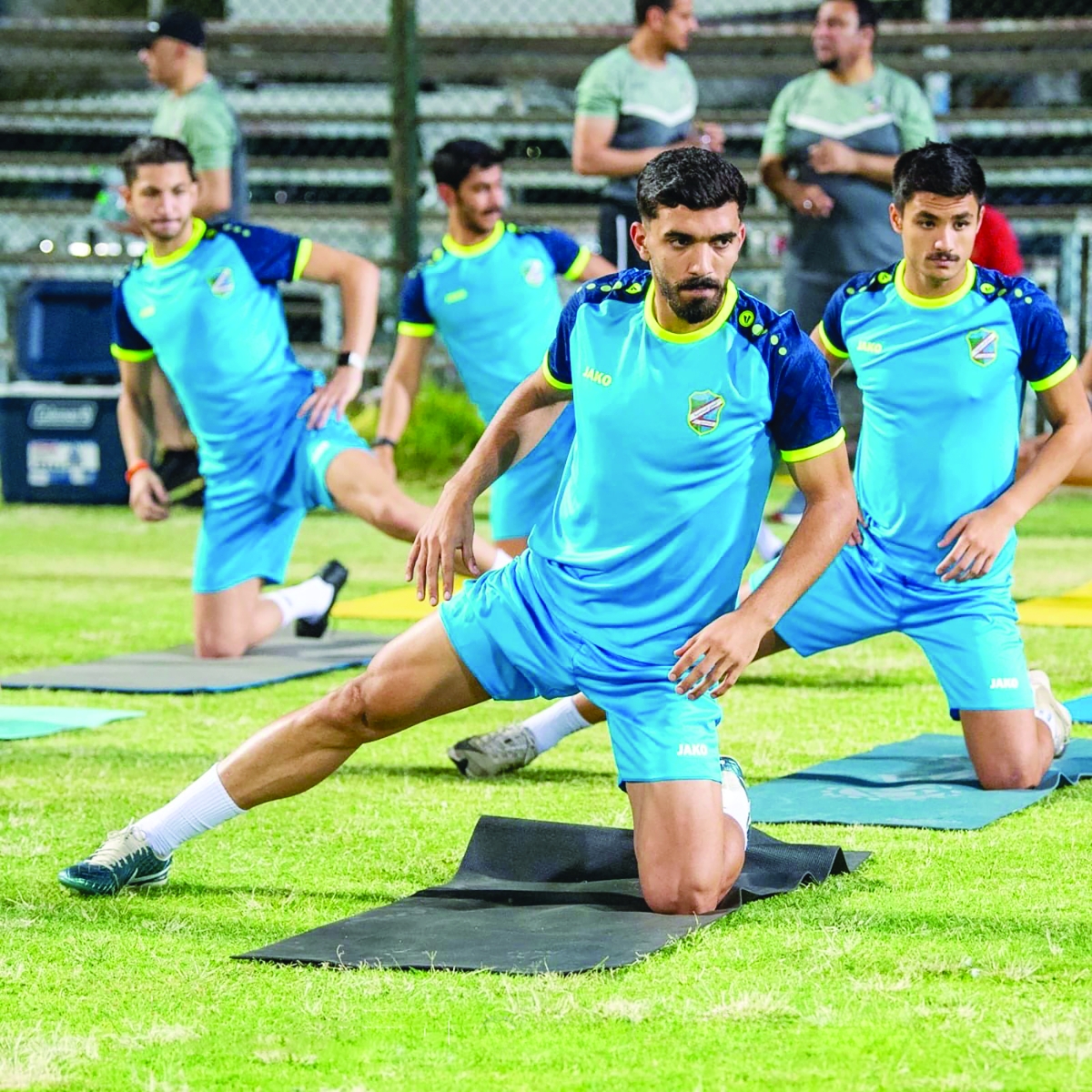 


الأردني حسام أبو ذهب في تدريبات السالمية 