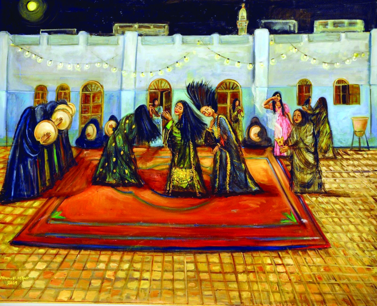 


من أجواء الأعراس قديماً 