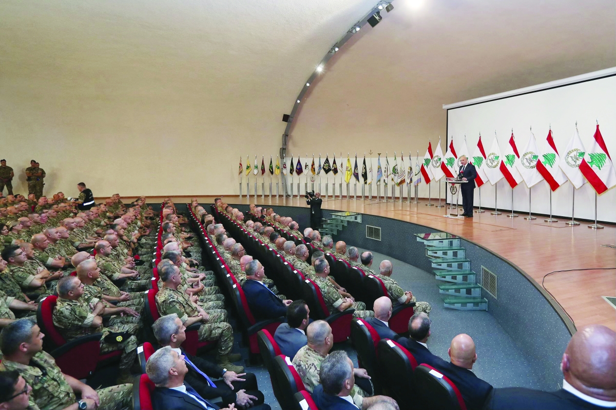 


عون يُعلن ما يشبه «أمرَ اليوم» السياسي 