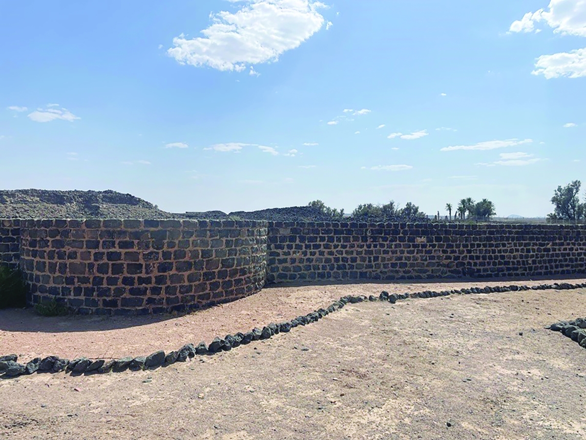 السور الخارجي للحصن	