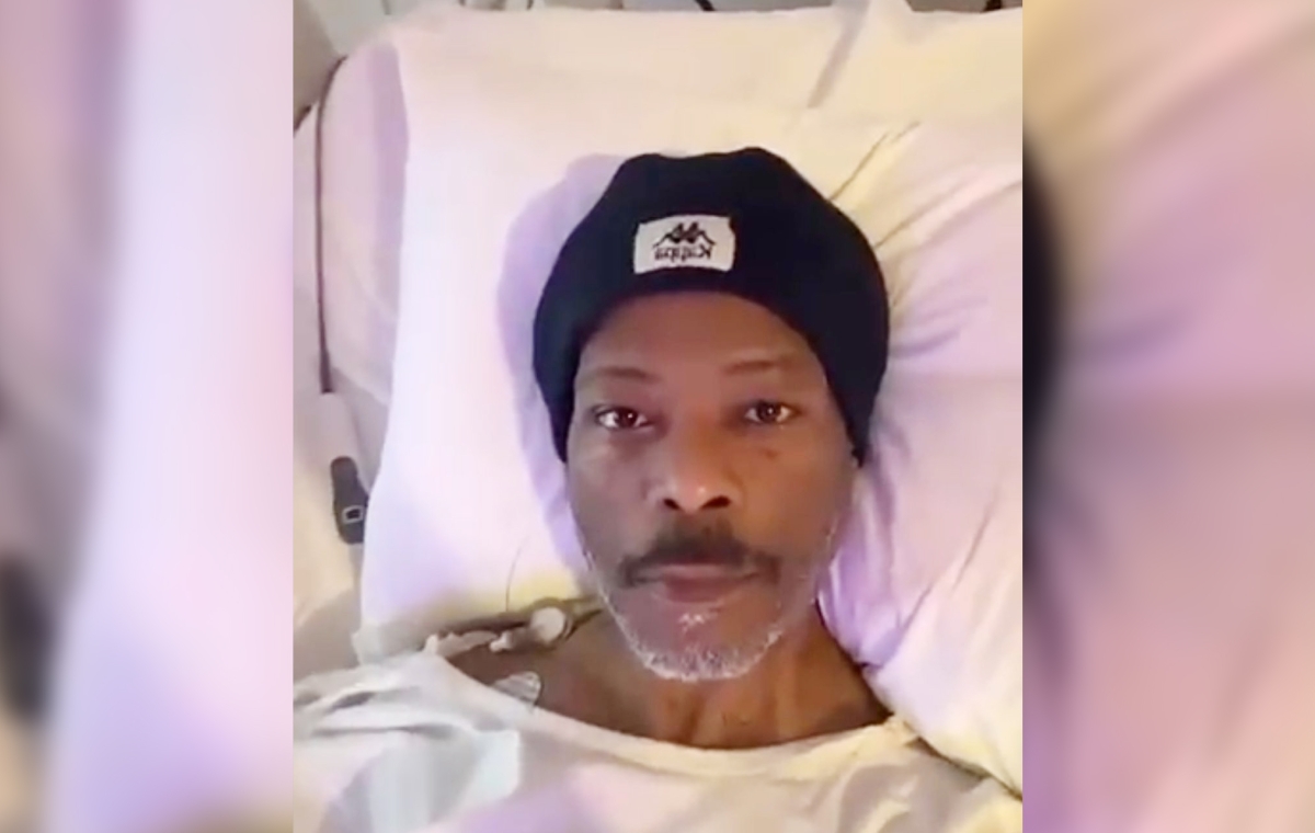 لقطة لمحمد دحام الشمري من الفيديو الذي نشره 