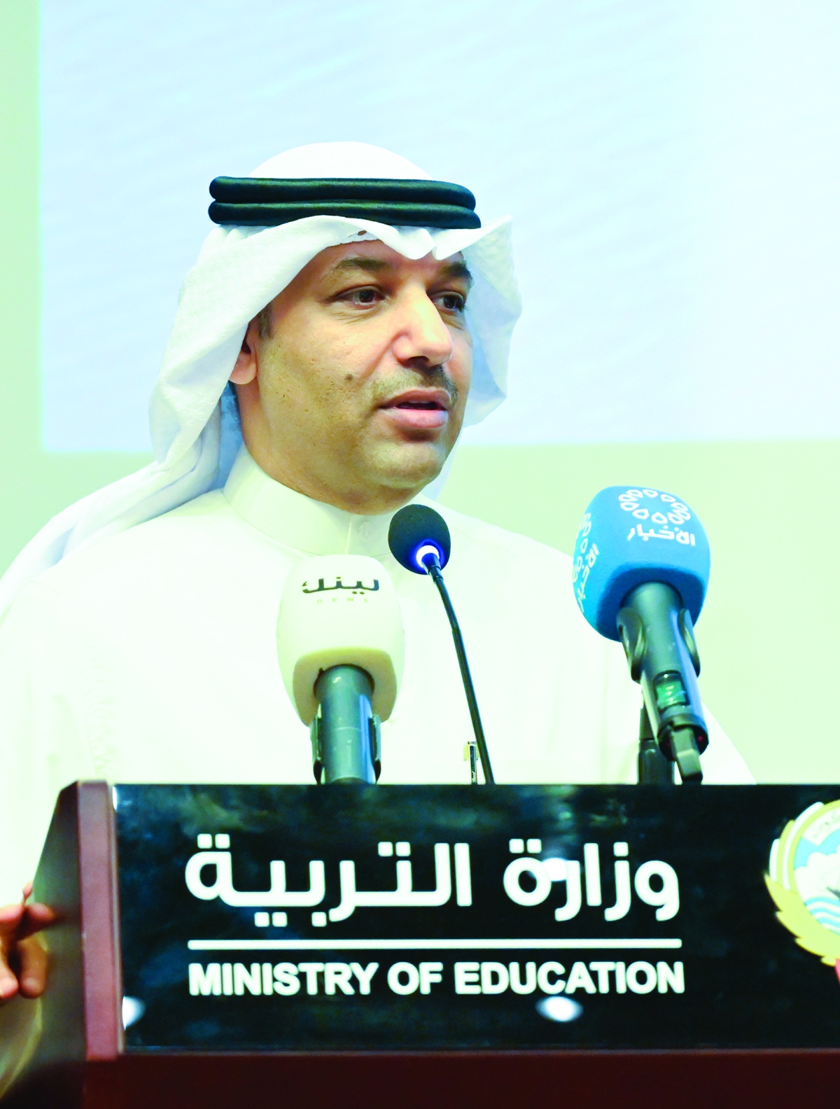 محمد الخالدي يتحدث في الفعالية 