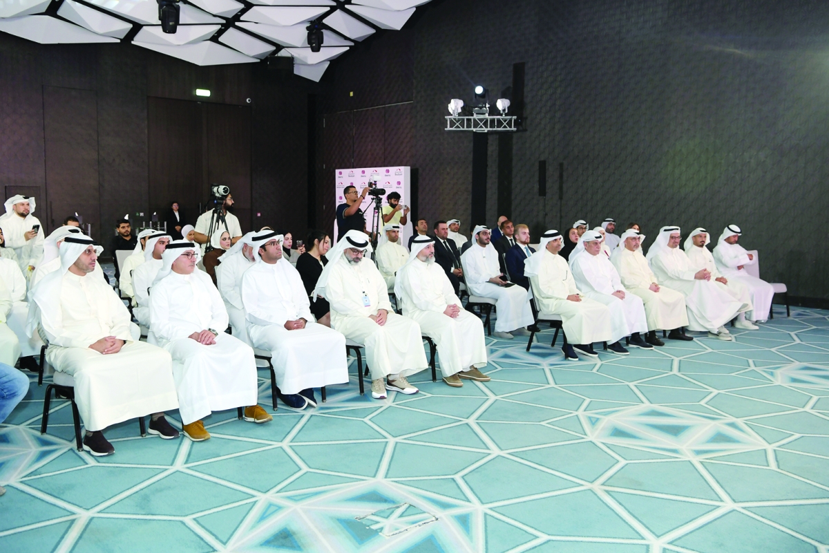 
جانب من الحضور خلال الإعلان عن خطوة الشراكة الاستراتيجية