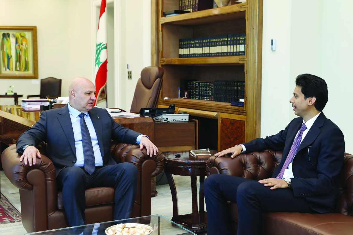 


رئيس لبنان مستقبلاً العتيبي 