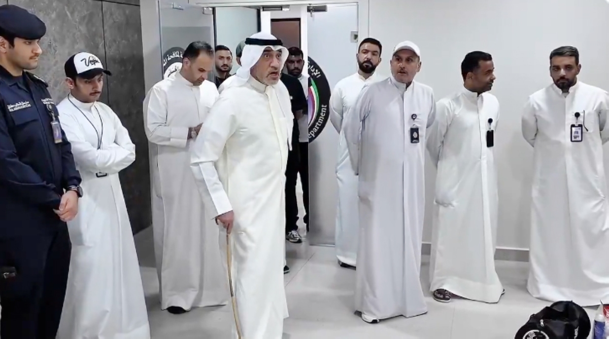 اليوسف مشرفا على الضبطية