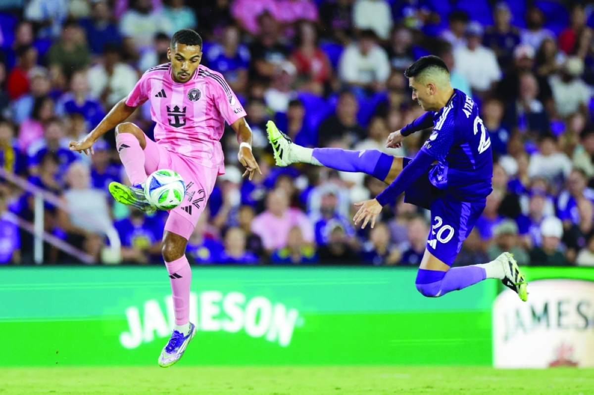 من مباراة إنتر ميامي وأورلاندو سيتي 