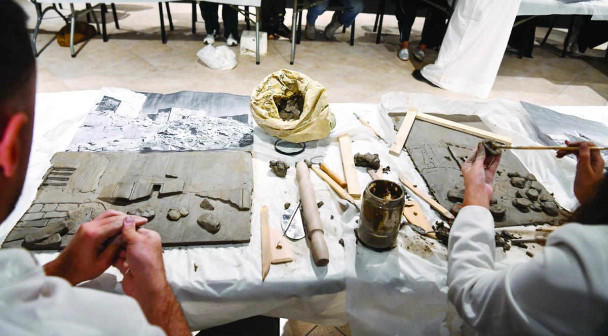 أثناء الأداء العملي