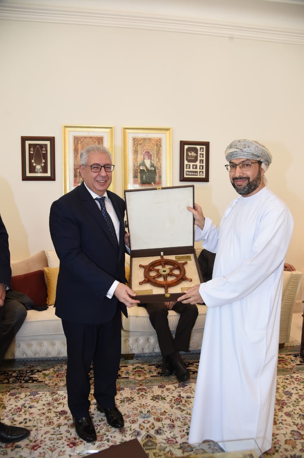 السفيران العماني والمصري