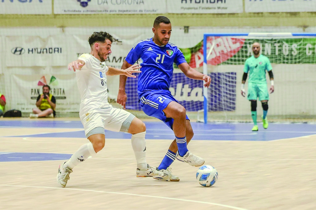 جانب من المباراة